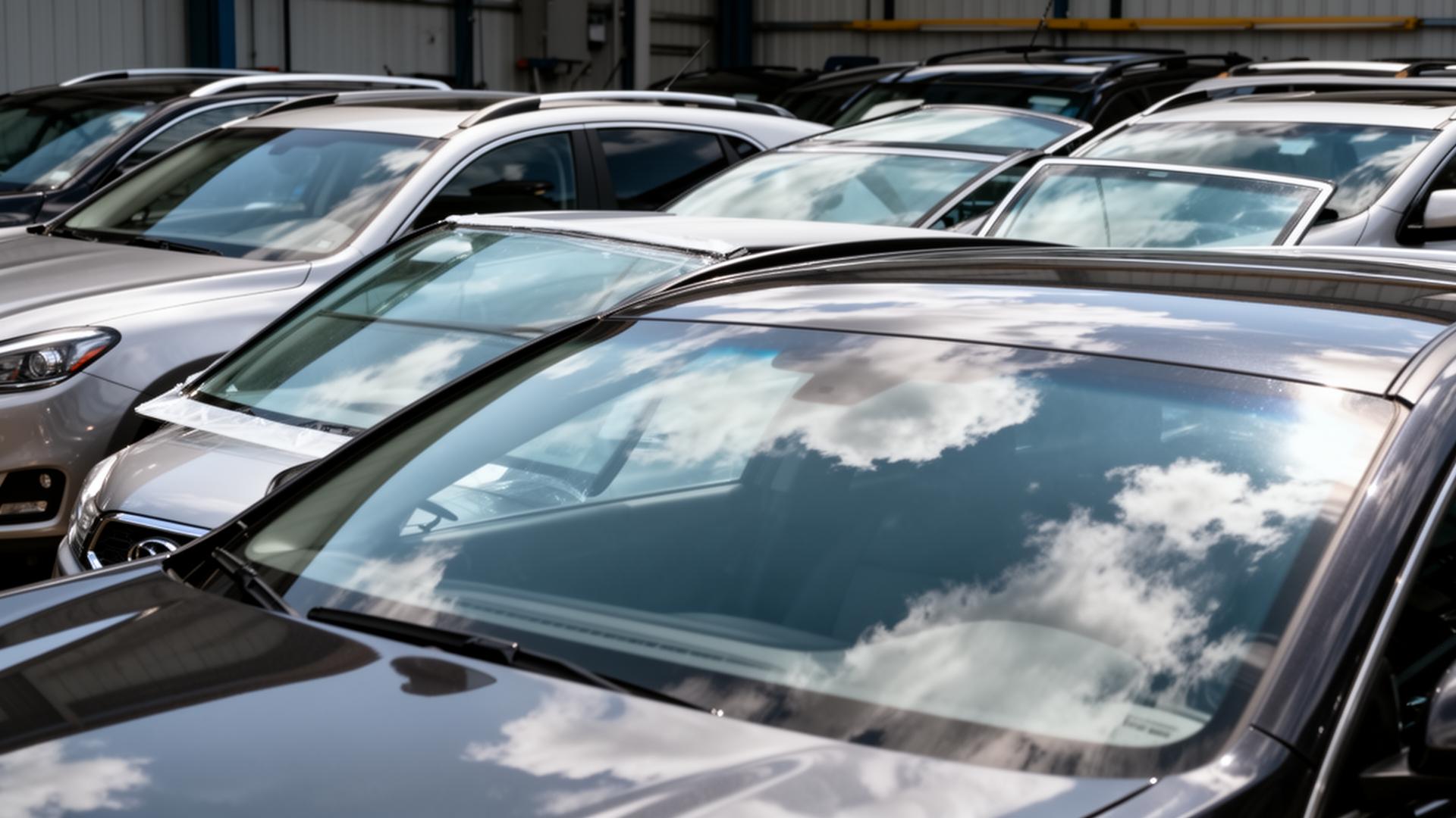 Gallery of auto glass work